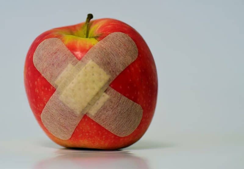 apple-with-bandaid